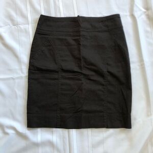 Vtg Classic Black Women's Pencil Skirt
